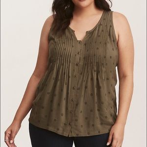OWL PLEATED TANK